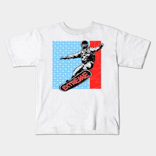 Snowboarding Kids T-Shirt